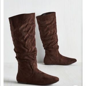 ModCloth chai brown boots